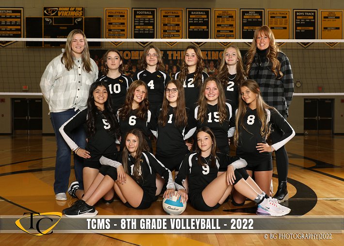 8th Grade Volleyball 2022