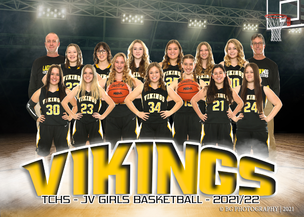2021-22 JV Girls Basketball Team Picture