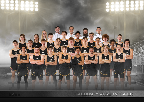 Varsity Boys Track Team Photo