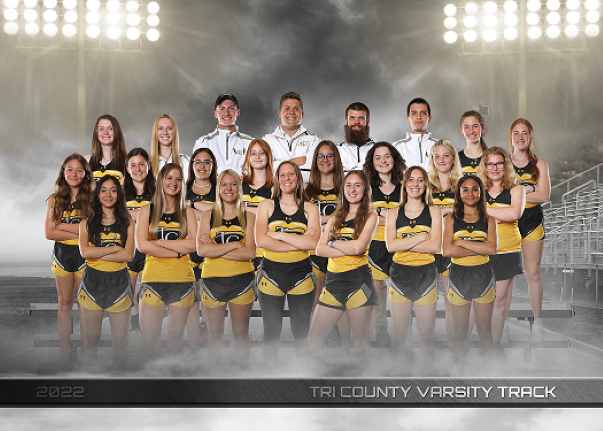 Varsity Girls Track Team Photo