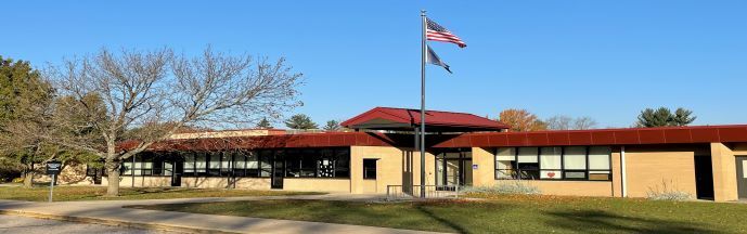 The front of MacNaughton Elementary
